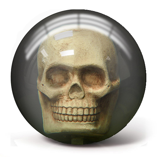 Clear Skull Ball