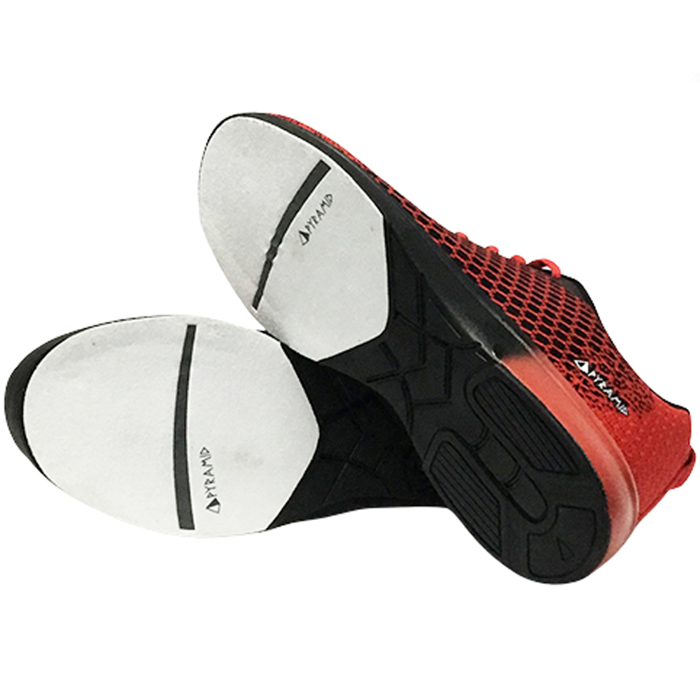 Pyramid Path Lite Scarpe Da Bowling Uomo: Senza Cuciture, Rete Traspirante, Suola In Microfibra, Navy/Lime, 42 EU