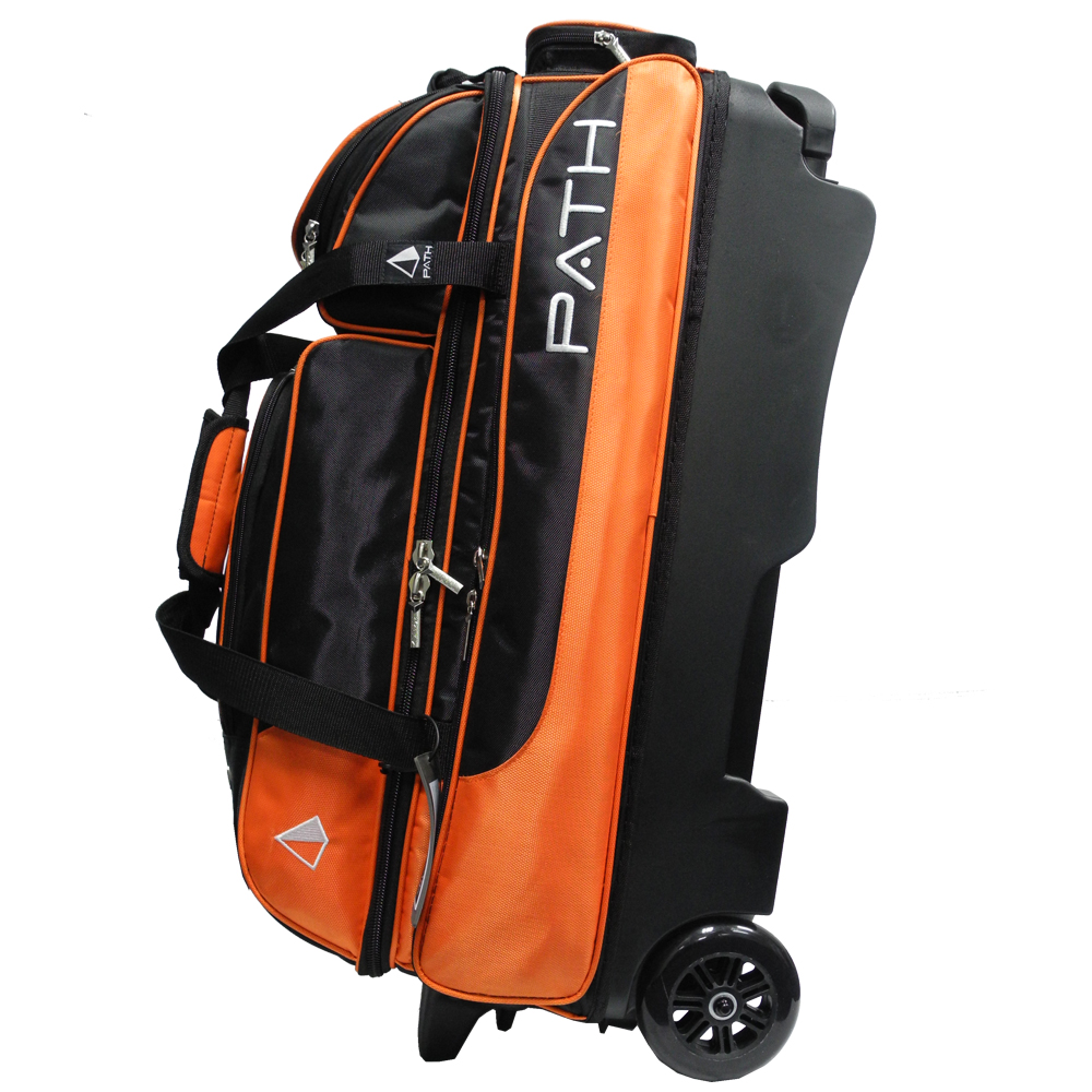 Path Triple Premium Deluxe Roller Black/Orange | Pyramid Bowling